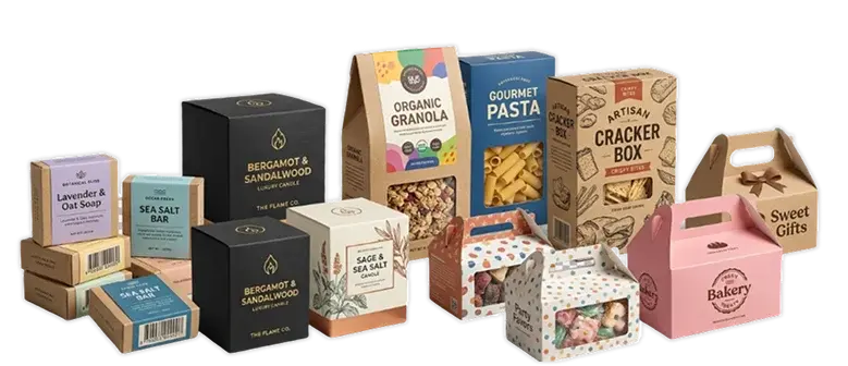 Custom Packaging Banner
