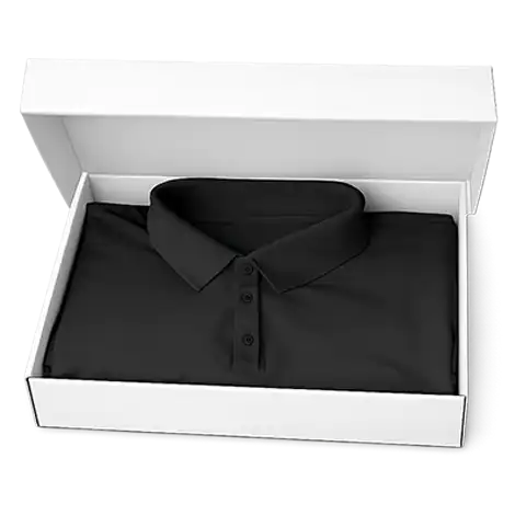 White Apparel Boxes