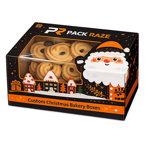 Custom Christmas Bakery Boxes