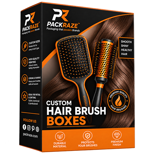 Custom Hair Brush Boxes