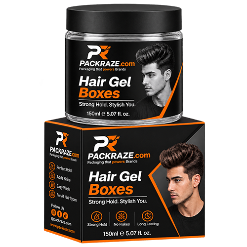 Custom Hair Gel Boxes