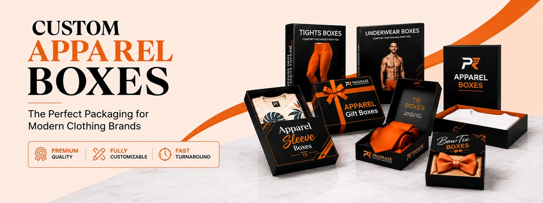 Custom Apparel Boxes: The Perfect Packaging for Modern Clothing Brands Blog