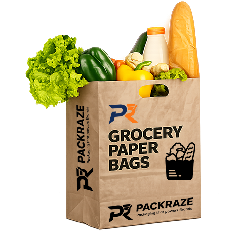 Custom Grocery Paper Bags