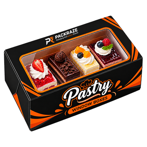 Custom Pastry Window Boxes